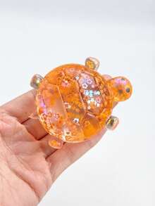 Cute Turtle Squishy Toy Glitter Star Liquid Gel Squeeze Toys Anti Stress Relief Slow Rebound Animal Fidget Toy Desk Decor Gift - Multicolor - View 14