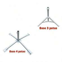 Outdoor Parasol, Stand And Base - 4 Legs - View 12