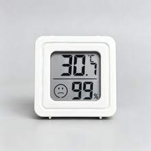 Precise Instant Temperature & Humidity Meter, Indoor Home Digital Thermometer, Car Temperature Humidity Tester, Compact & Practical, Household Accurate Temperature & Humidity Monitoring, Electronic Display, Climate Control Gadget, Digital Display, Portable Device, Precise Measurement, Reliable Performance, Weather Station, Climate Measurement Instrument - A - View 11
