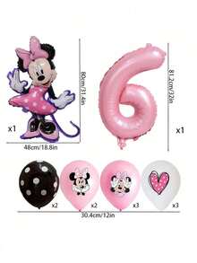 Hasbro Themed Birthday Party Decorations, Home And School Party Decorations, Latex And Foil Balloon Set - As Shown In the Figure - View 16