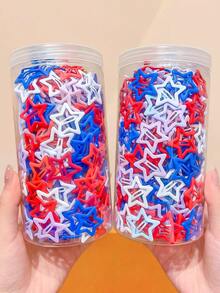 100/60/36/24/12pcs Cute Y2K Five-Pointed Star BB Clips, Durable Non-Slip Hair Accessories - Suitable For Girls And Women, Perfect For Daily Wear And Parties - Multicolor - View 28