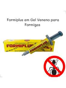 Formicida Mata Formiga Em Gel Veneno Formiplus 10g Quimiagri - 10g - Visão 4