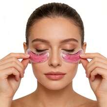 3pcs Reusable Cold/Hot Gel Eye Masks, Cold/Hot Compress For Eyes, Face, Lips, Portable Travel Eye Patches, Home Sleep Use, Perfect Gift For Women - Multicolor - View 6