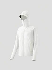 Beneunder Women's Cooling Sun-Protective Jacket (Loose Fit) AL010 - White - View 8