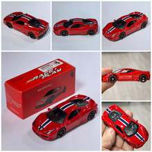 Burago 1:64 比例壓鑄汽車模型 Ferrari 創意口袋車模型玩具人偶 禮物 - 彩色 - 查看 2