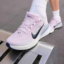 Nike Pegasus 42 Women's New Road Running Shoes - Pink/Grey Blue - View 2