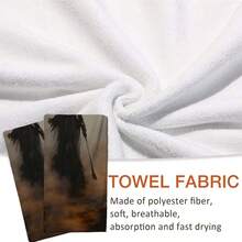 2/4/48pcs Halloween Series Mist Witch Pattern Printed Kitchen Towels - Super Soft, Highly Absorbent Polyester Dish Cloths And Hand Towels, Perfect For Holiday Decor, Kitchen Decor, Party Decor - Multicolor - View 6