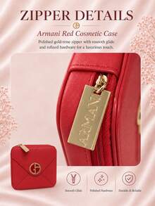 Giorgio Armani 阿瑪尼紅色化妝盒 - 紅色 - 查看 7