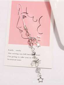 Women Bow Keychain, Cute Delicate Bow Pendant Bag Charm, Sweet Style Key Chain For Girls - Multicolor - View 9