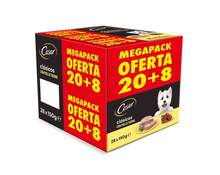 CESAR MEGAPACK POLLO CESAR COMIDA HÚMEDA DE POLLO E HÍGADO EN PATÉ PARA PERROS, PACK DE 28 TARRINAS DE 150g - gramo - Ver 1