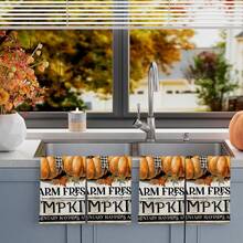 2/4/48pcs Autumn Series Farm Fresh Pumpkin Minimalist Text Pattern Printed Kitchen Towels - Super Soft, Highly Absorbent Polyester Dish Cloths And Hand Towels, Perfect For Holiday Decor, Kitchen Decor, Party Decor - Multicolor - View 4