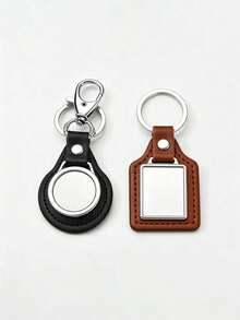 Customized Photo Leather Keychain, Personalized Photo Keychain, Unique Photo Gift For Men, Couple Keychain, Suitable For Valentine's Day, Mother's Day, Birthday, Father's Day, Graduation, Wedding, Keepsake, Housewarming Gift - Multicolor - View 16