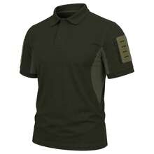 PPMC SHORT SLEEVE POLO SHIRT, COMFORTABLE, ELEGANT AND DURABLE STYLE - Army Green - View 1