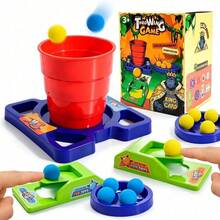 Children's Launching & Throwing Marble Game Toy, Concentration Training Parent-Child Interactive Tabletop Game - Multicolor - View 1