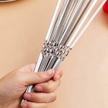 15/20/30pcs Durable Stainless Steel BBQ Skewers With 1 Storage Tube, Reusable And Easy To Clean, Perfect For Grilling, Lamb Skewers And Camping - A - View 11