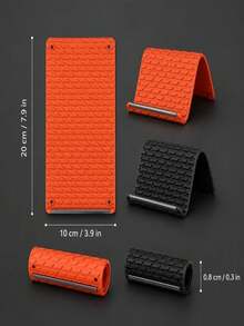 Giá đỡ điện thoại bằng silicone mềm cao cấp, đế bàn gấp gọn chống trượt, thiết kế đa năng, phù hợp cho điện thoại, máy tính bảng và laptop, có thể khác biệt theo lô, màu sắc hơi khác nhau. - A - Xem 4