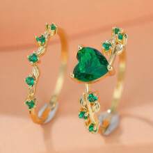 Bohemian Style Copper Craft Jewelry, Luxury Women's Accessories, Suitable For Summer Beach, Daily Wear And Gift Giving - Green - View 1