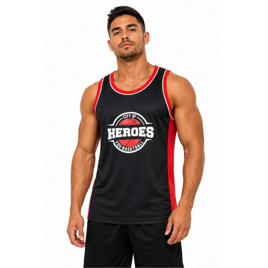 Men Outdoor Tees & Tanks - Héroes Negro - Ver 1