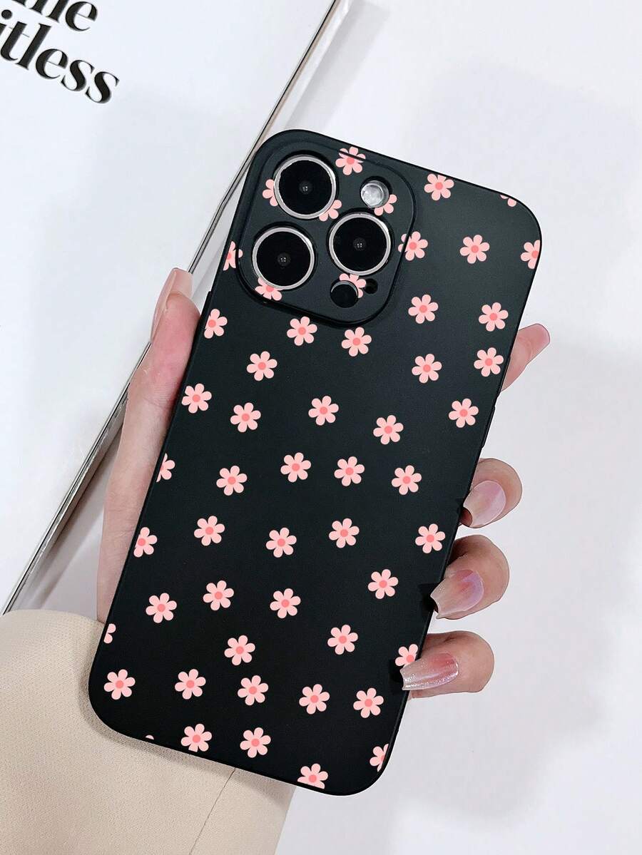 Matte Precise Cutouts Skin-Feel TPU Painted Phone Case - Multicolor - View 1