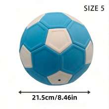 1 buah Bola Sepak Bahan EVA Lembut 5#, Desain Melengkung dengan Jahitan Presisi, Bola Sepak Luar Ruangan Berkualitas Tinggi Cocok untuk Pertandingan dan Latihan - MultiWarna - View 9