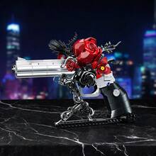 2052pcs Robot Themed Building Blocks, 3D Assembly Puzzle Toy, Green Robot Rose Gun Flight Simulator Optional, Suitable For Model Enthusiasts, Enhances Spatial Thinking And Imagination, Home Decor, Birthday And Holiday Gift, Commemorative Collectible - Multicolor(Bag) - View 8