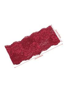 4PCS/1pc European And American Elastic Lace Headband Hairband Cross-Border Hollow Elastic Lace Hairband Hair Accessories - Mixed 4pcs - View 2