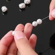 10/100pcs Beaded Needles With Tube, For Handmade Jewelry Sewing Tool Daily Use Needles - Beading Supplies & Jewelry Making - View 7
