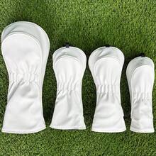 Golf Club Head Cover: A Durable, Golf Accessory Club Head Protector Fun And Cute Rabbit Pattern That Provides The Best Protection For Your Golf The Best Choice For Giving Gifts - White - View 2