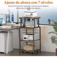 Printer Stands - Brown - View 6