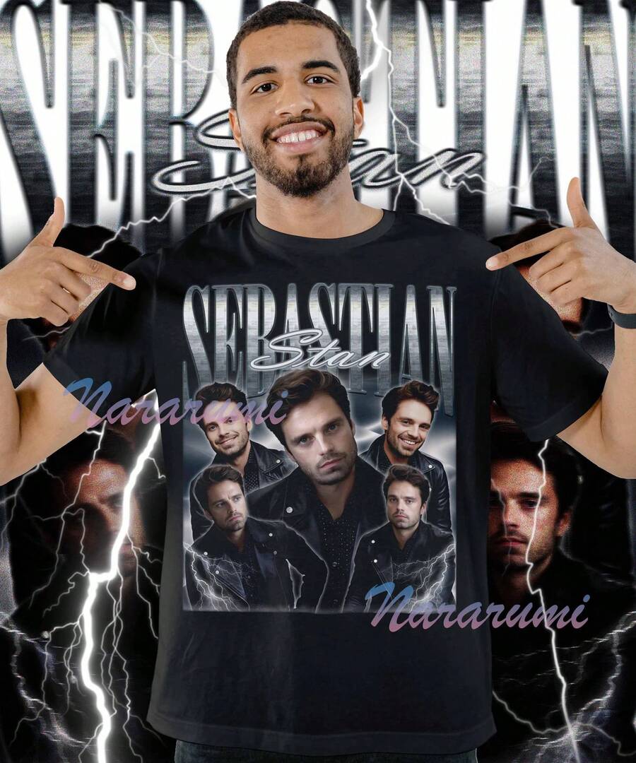 T Shirt New Sebastian - Black - View 1