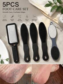 5/1PC 4-In-1 Multifunctional Foot Skin File Heel Exfoliation Callus Removal Foot Rubbing Board Hand And Foot Care Tool With Foot Brush, Pumice Stone, Foot File And Sandpaper Suitable For Home Foot Care - Multicolor - View 10