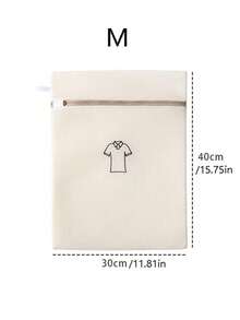 1/6pcs Embroidered Mesh Laundry Bag Set, Fine Protective Washing Machine Bags For Underwear Sweater Pants, Anti-Snagging Delicate Garment Care Organizer Storage - View 14