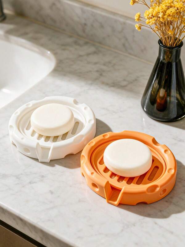 Tempat Sabun Berbentuk Keju Cetak 3D, Wadah Sabun Pengering Kamar Mandi, Cocok untuk Kamar Mandi, Dapur, Toilet, Aksesoris Kamar Mandi, Dekorasi Rumah, Dekorasi Musim Gugur, Perlengkapan Kembali ke Sekolah