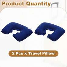 Travel Pillows - Blue - View 4