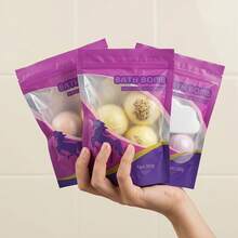 SADOER 1 Bag Surprise Unicorn Bath Bombs (300g) - Random Assorted Handmade Bath Bombs With Essential Oils, Fun Fizzy Spa Bath Bomb Set In Resealable Bag For Birthday Gifts - Random Style - View 6
