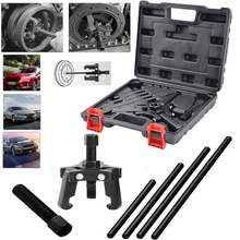 Adjustable 3‑Jaw Harmonic Balancer Puller Kit, Heavy‑Duty Durable Disassembly Tool For Harmonic Damper Removal, For Vehicle Repair & Maintenance - A - View 1