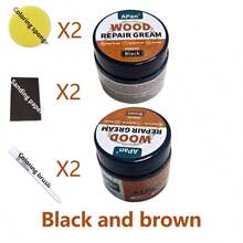 Designed Specifically For Furniture Refinishing And Recoloring. It Combines Scratch Filling And Color Matching Functions, Making It A Multi-Functional, All-In-One Furniture Repair And Color Matching Paste. - C - View 20