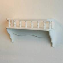 1/5 Piezas de Accesorios para Modelos en Miniatura, Estante de Almacenamiento Montado en la Pared para Casa de Muñecas a Escala 1:12, Decoración de Escenas IRPA - A2 L - Ver 1
