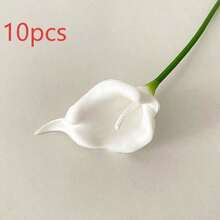 1pc/4pcs/10pcs Artificial Calla Lily Flowers, Realistic Floral Bouquet, Suitable For Valentine's Day Party, Garden Decor, Lifelike Texture, Suitable For Living Room, Bedroom, Dining Room, Office Decor, Spring Decoration - Black - View 18
