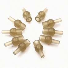 20/30pcs Soft Plug Beads - Selongsong Senar Pancing Karet PVC Lepas Cepat, Desain Anti Kusut Cokelat, Untuk Pengelolaan Senar Pancing dan Pengorganisasian Peralatan Pancing, Ideal Untuk Nelayan dan Penggemar Aktivitas Luar Ruangan - MultiWarna - View 6