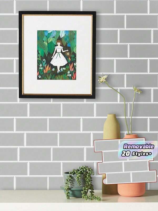 3D Realistic Tile Kitchen Stickers