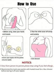 10/30/60/100pcs Disposable Invisible Nipple Covers, Standard Size 6cm, Seamless Breast Petals For Party Dresses - Apricot - View 7
