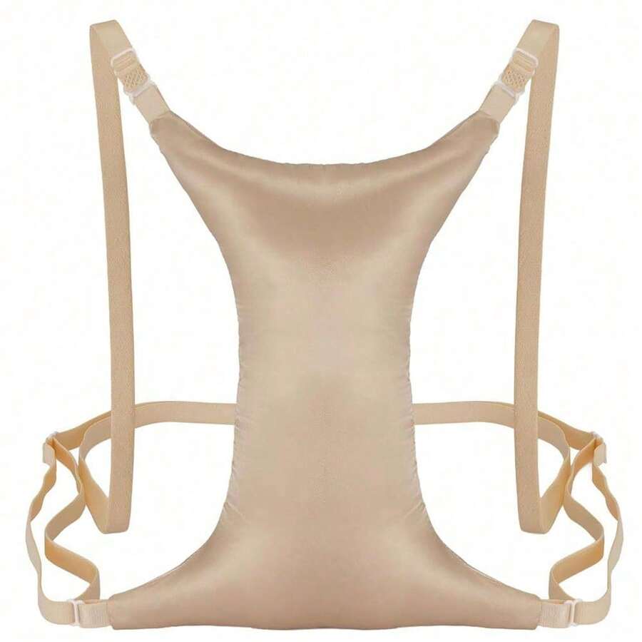 Almohada de soporte para el pecho, almohadilla antiarrugas para el pecho durante el sueño, lavable, hipoalergénica, reduce las líneas del pecho, almohada para el cuidado del busto - aire - Ver 1