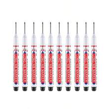 5-15pcs Long Tip Markers - Waterproof, No Bleeding, Suitable For Woodworking, Construction, DIY Crafts - Medium Tip, Applicable To Wood, Plastic, Glass, Metal, Faux Leather, Construction Tools And Other Surfaces, Fashionable Pen Design Waterproof Ink, Woodworking Tools - Long-tip Marker - View 8