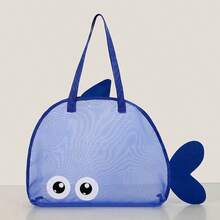 1 pieza Mochila de gran capacidad con cordón de nylon transpirable, adecuada para juguetes de playa, uso en piscina y actividades al aire libre - Multicolor - Ver 12