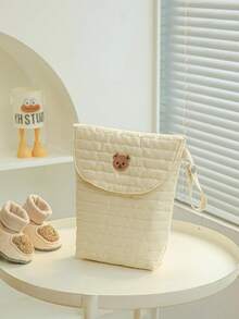 1 Portable Storage Bag With Handle, Can Be Hung, Travel Storage Bag, Stroller Storage Bag - View 4