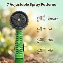 Expandable Telescopic Garden Hose 25-100FT Kit, Leak Proof Flexible Water Hose With Multi Function Sprinkler Nozzle For Outdoor Gardening & Car Cleaning - Water-filling Expansion Garden Hose - View 7