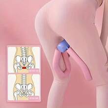 1 cái dụng cụ tập ép chân hai màu, phụ kiện thể thao tập gym tại nhà, phụ kiện tập luyện CrossFit - Hồng - Xem 2