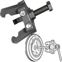 Adjustable 3‑Jaw Harmonic Balancer Puller Kit, Heavy‑Duty Durable Disassembly Tool For Harmonic Damper Removal, For Vehicle Repair & Maintenance - A - View 2