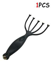 1pc Head Massage Comb Roller Ball Five-Claw Scalp Massager Octopus Head Scratcher Scalp Clearing Head Therapy Relaxation Comb - Multicolor - View 9